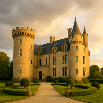 Castle vibe at an all-inclusive resort with majestic architecture and royal ambiance