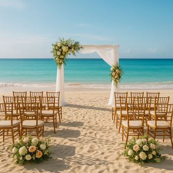 Wedding vibe at a romantic all-inclusive resort perfect for destination ceremonies